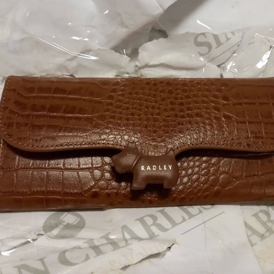 RADLEY LONDON BROWN LEATHER PURSE 