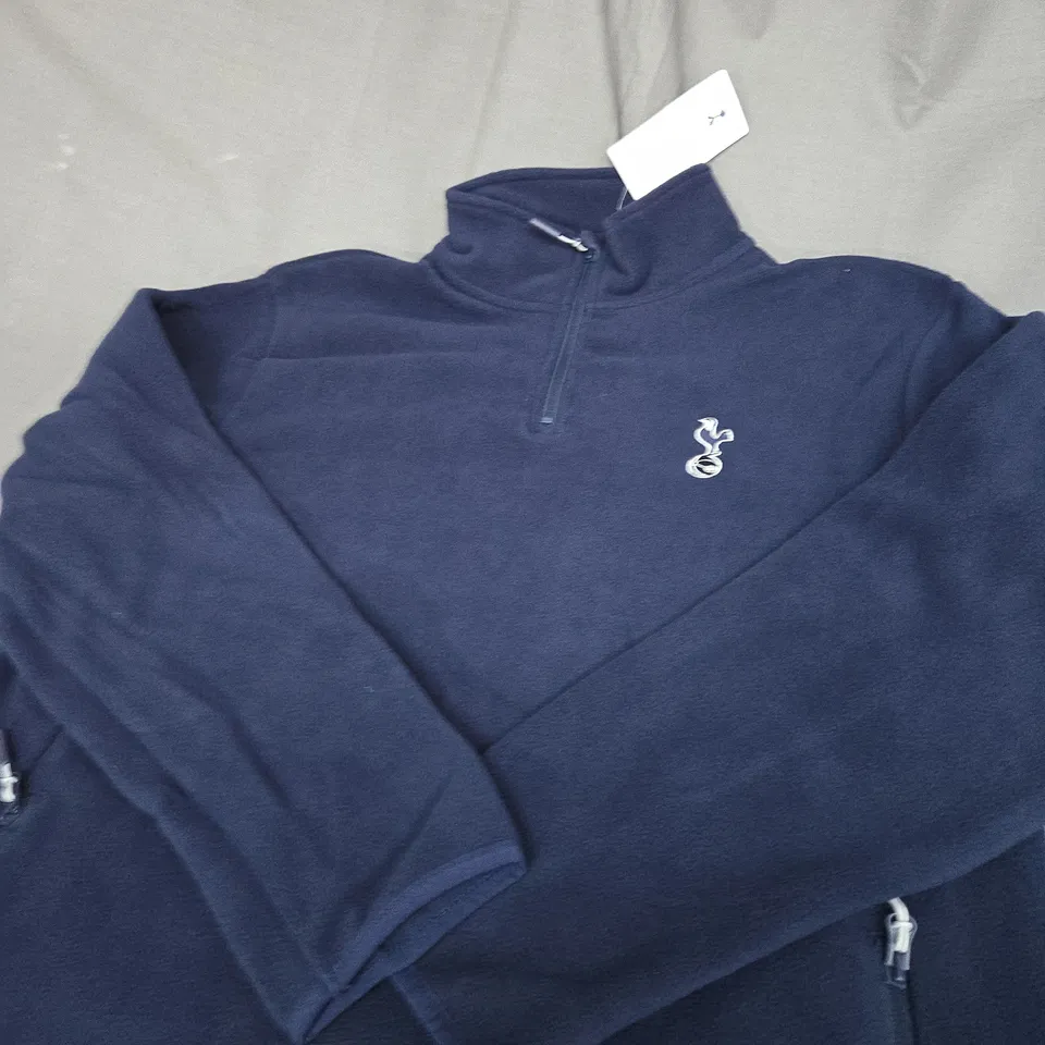 TOTTENHAM HOTSPURS POLAR FLEECE SWEATSHIRT SIZE L