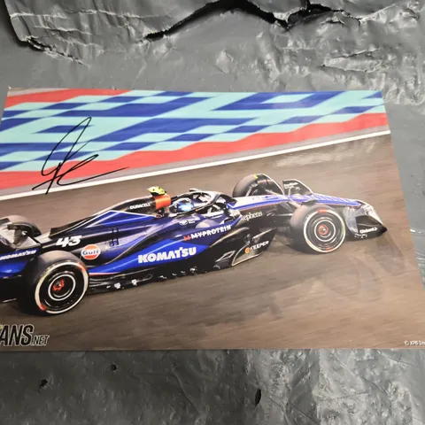 AUTOGRAPHED RACING POSTERS – SIGNED CAR PRINTS (SET OF MULTIPLE)