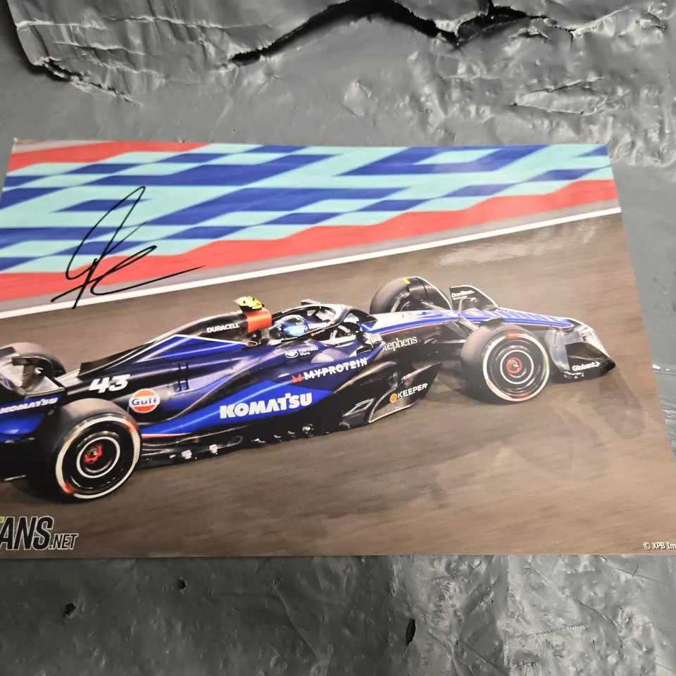 AUTOGRAPHED RACING POSTERS – SIGNED CAR PRINTS (SET OF MULTIPLE)