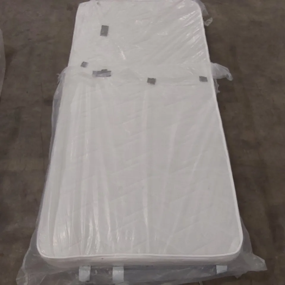 QUALITY BAGGED 3' SINGLE WHITE NOISE ECO PRO HYBRID MATTRESS 