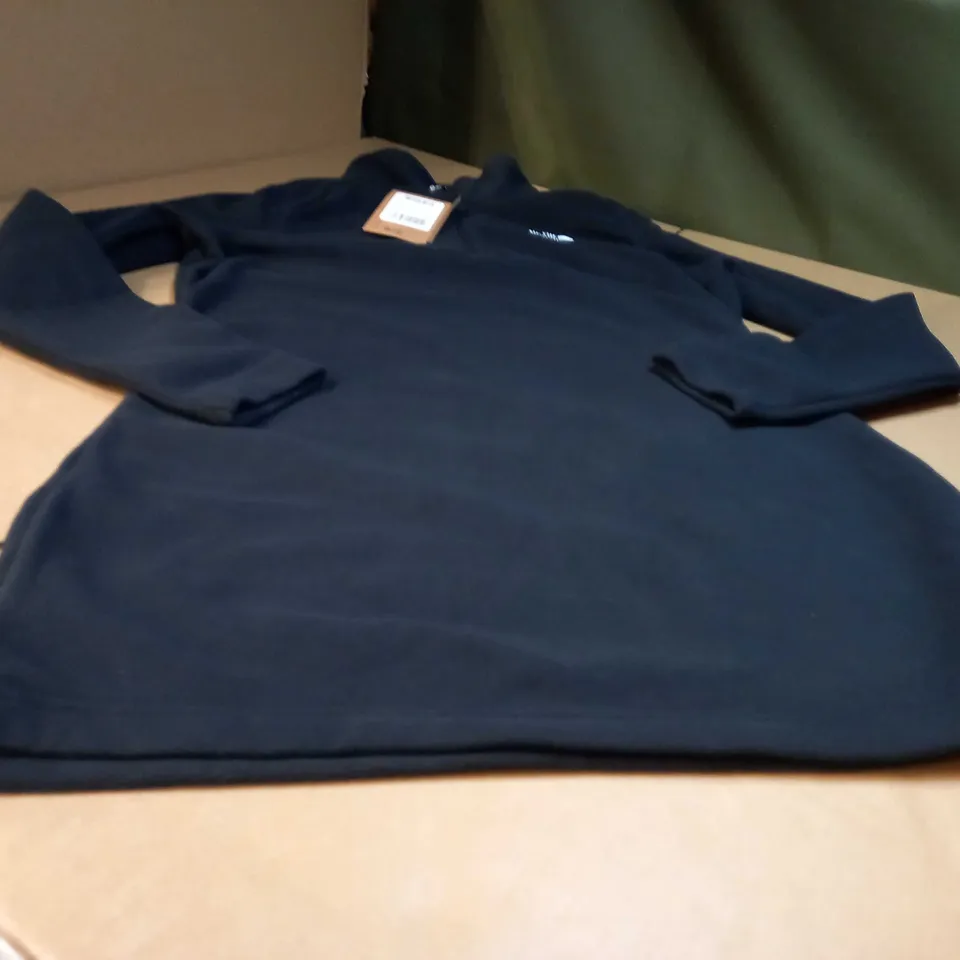 THE NORTH FACE BLACK/LOGO FLEECE DRESS - XL