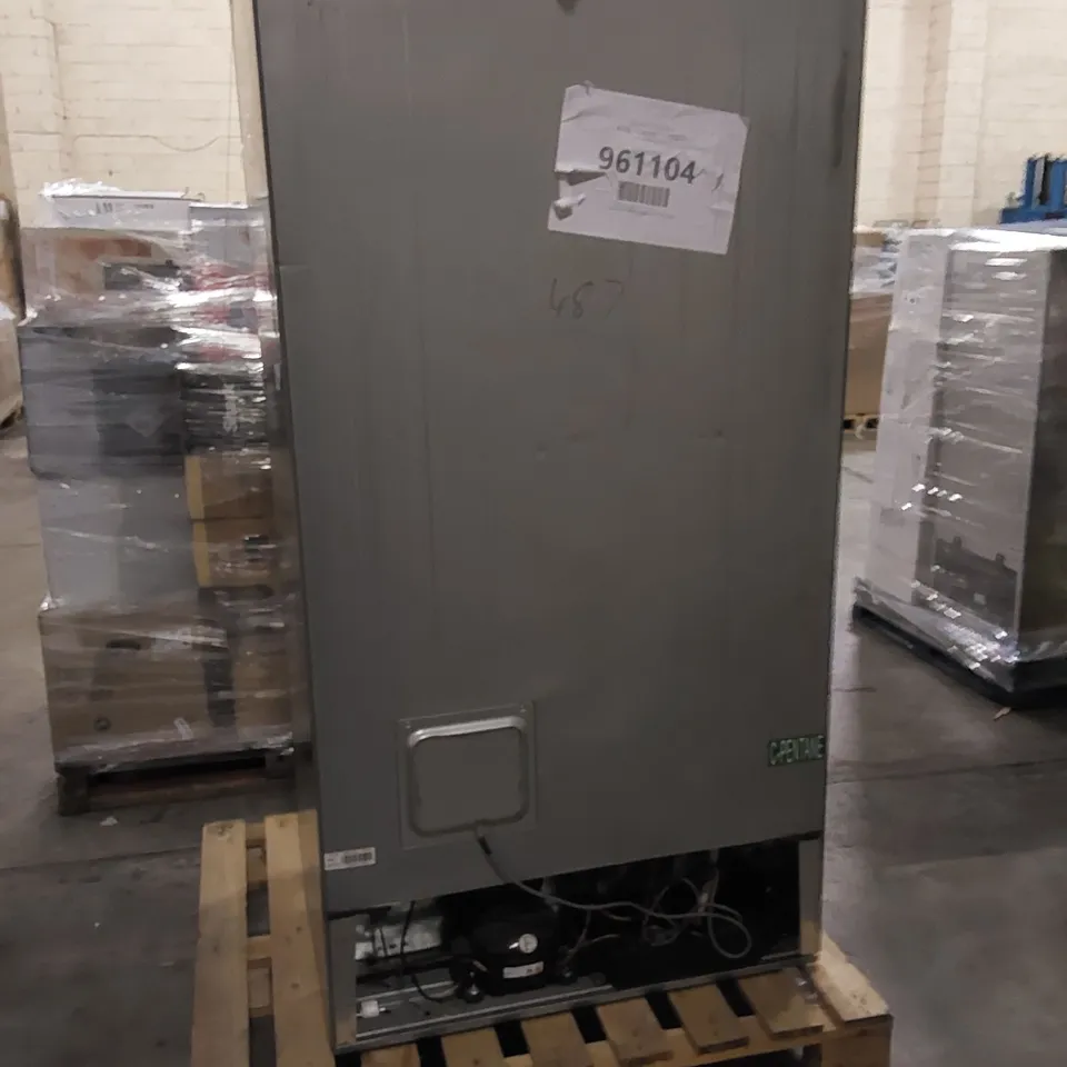 HOOVER FREESTANDING AMERICAN FRIDGE 521L STAINLESS STEEL