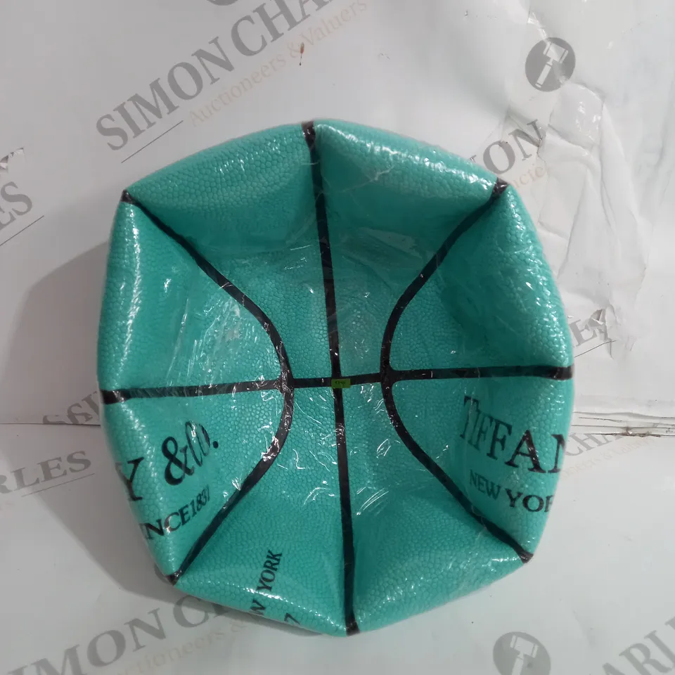 LIMITED EDITION TIFFANY & CO TEAL BASKETBALL