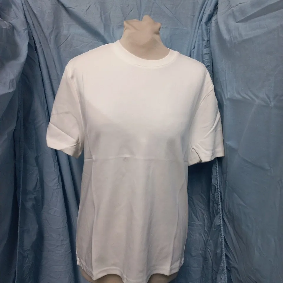33MM BRANDO FITTED T-SHIRT, WHITE, SIZE M (UK) – TAG ATTACHED