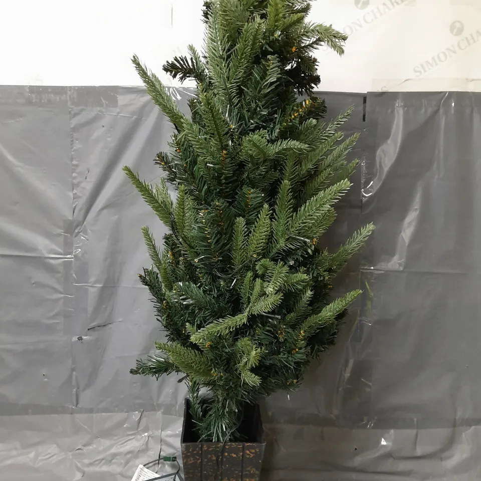 FESTIVE 90CM LIT FIREFLY TREE IN POT