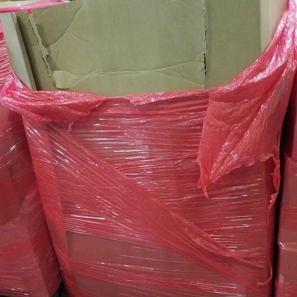 PALLET CONTAINING ASSORTED PRODUCTS INCLUDING TOILET SEAT COVER, WOODEN TRIPOD EASEL, GARMENT RACK & NON-WOVEN FABRIC WARDROBE 
