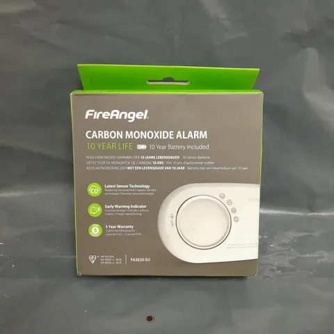 BOXED FIREANGEL CARBON MONOXIDE ALARM 