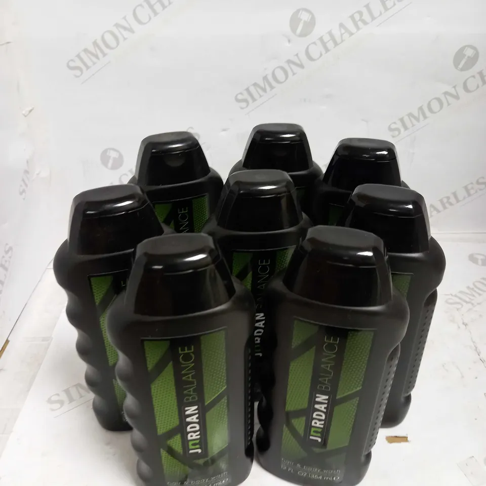 BALANCE BY MICHAEL JORDAN FOR MEN HAIR AND BODY WASH 354ml X8