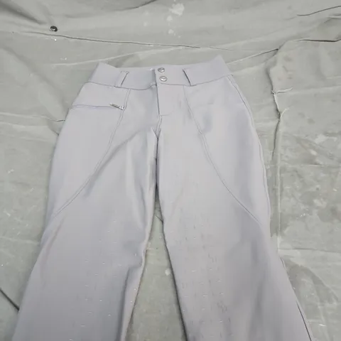 COUNTRYDALE WOMEN'S TROUSERS – UK 8 (EU 36) – LIGHT GREY