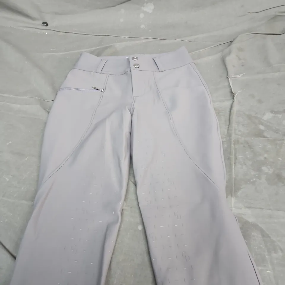 COUNTRYDALE WOMEN'S TROUSERS – UK 8 (EU 36) – LIGHT GREY