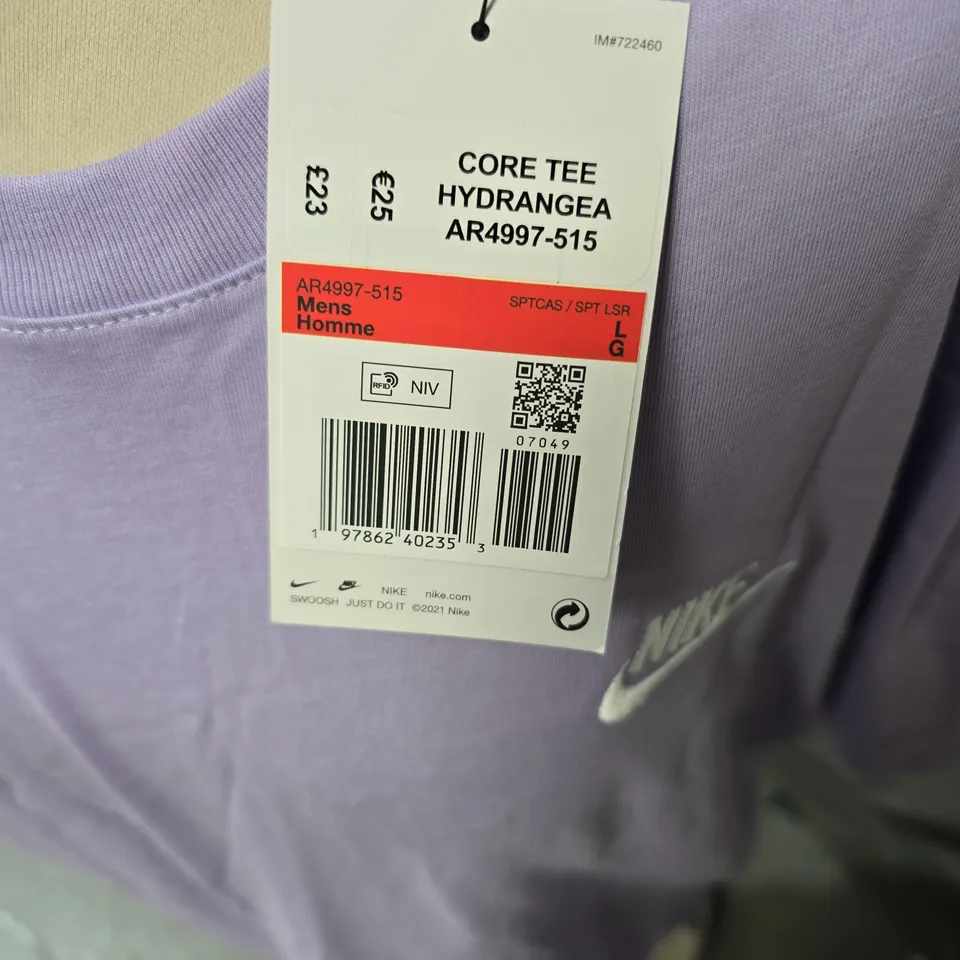 NIKE CORE TEE HYDRANGEA AR4997-515 – MEN’S T-SHIRT