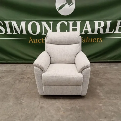 LINEA FABRIC MANUAL RECLINER ARMCHAIR