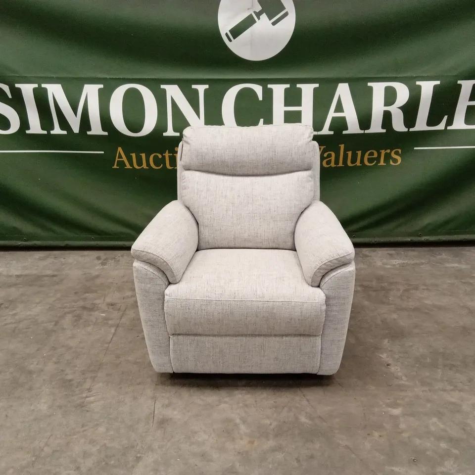 LINEA FABRIC MANUAL RECLINER ARMCHAIR RRP £549