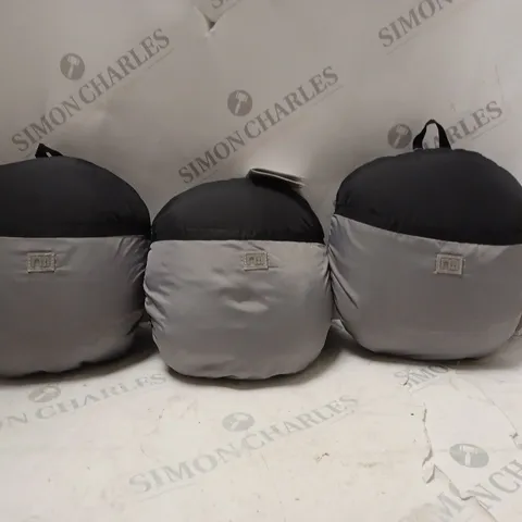 3 X MOTHERCARE COMPACT COSYTOES IN ASSORTED COLOURS