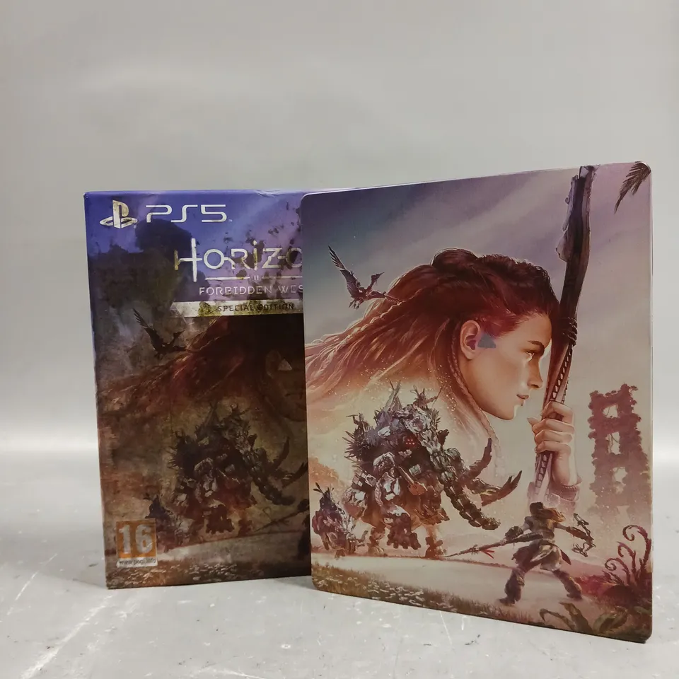 HORIZON FORBIDDEN WEST STEELBOOK EDITION FOR PS5