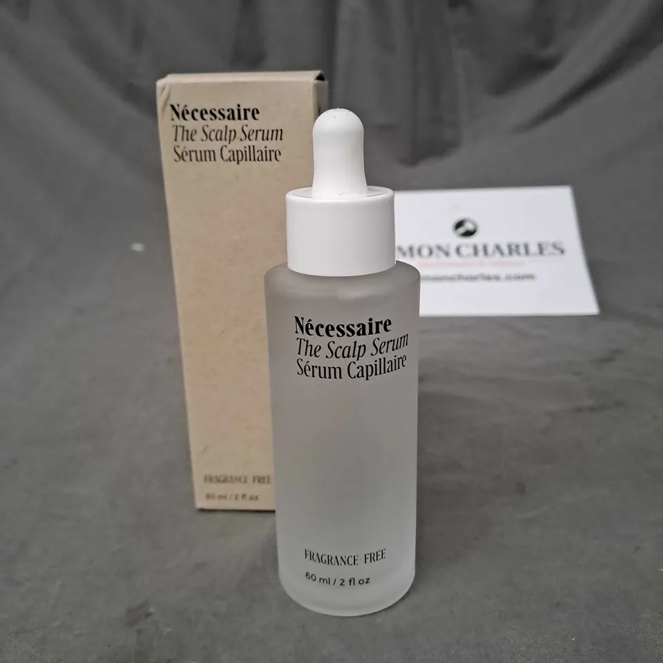 NECESSAIRE SCALP SERUM FRGRANCE FREE 60ML