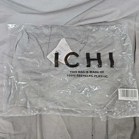 BAGGED ICHI IHMAFA PULLOVER IN GREY - LARGE