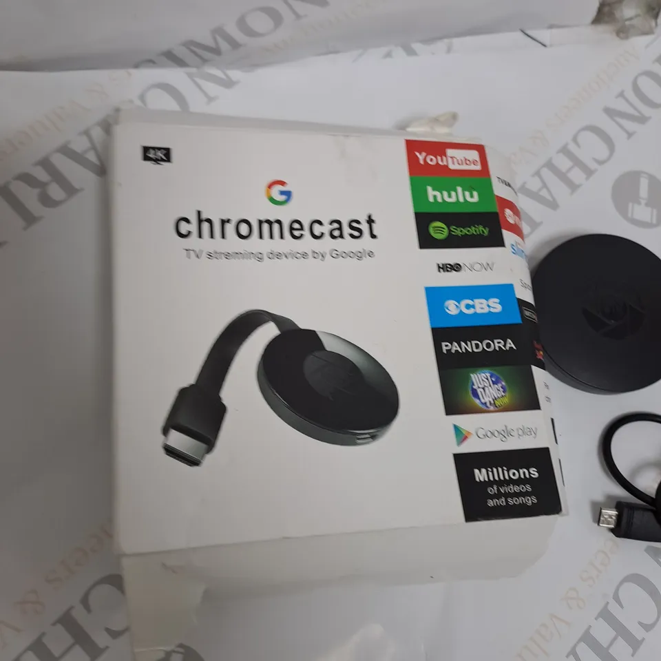 BOXED GOOGLE CHROMECAST 