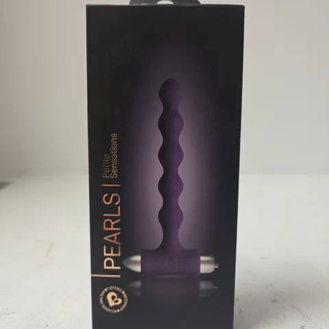 ROCKS-OFF PEARLS PETITE SENSATIONS PURPLE SILICONE ANAL BEADS