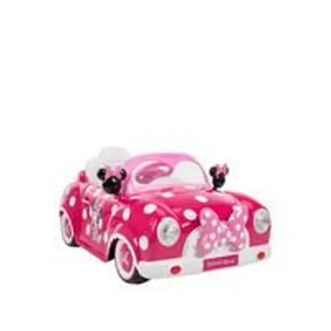 BOXED MINNIE MOUSE HUFFY MINNIE CAR 6V BATTERY RIDE ON