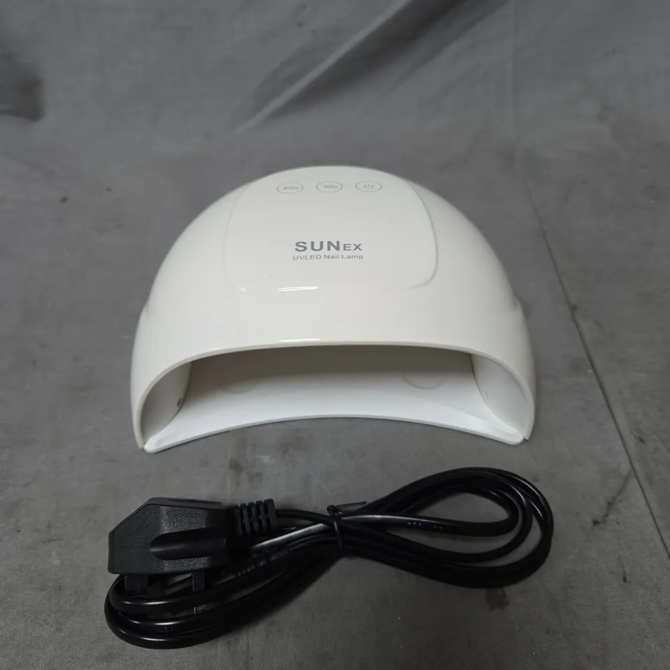 APPROXIMATELY 15 SUNEX UV/LED NAIL LAMPS (36W) – 1 UNIT WITH CORD 