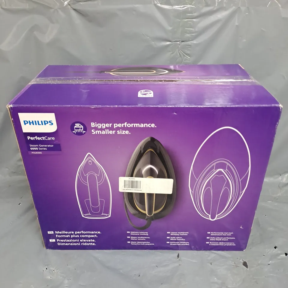 PHILIPS PERFECT CARE STEAM GENERATOR 6000 SERIES IRON 