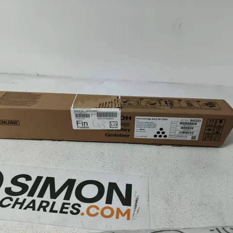 BOX OF APPROXIMATELY 12 ASSORTED HOUSEHOLD ITEMS INCLUDING PRINT CARTRIDGE BLACK AND FITTED SHEET