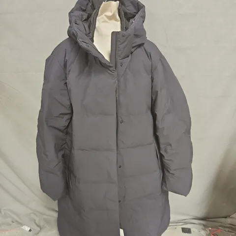 Uniqlo Down Puffer Coat – XL, Charcoal