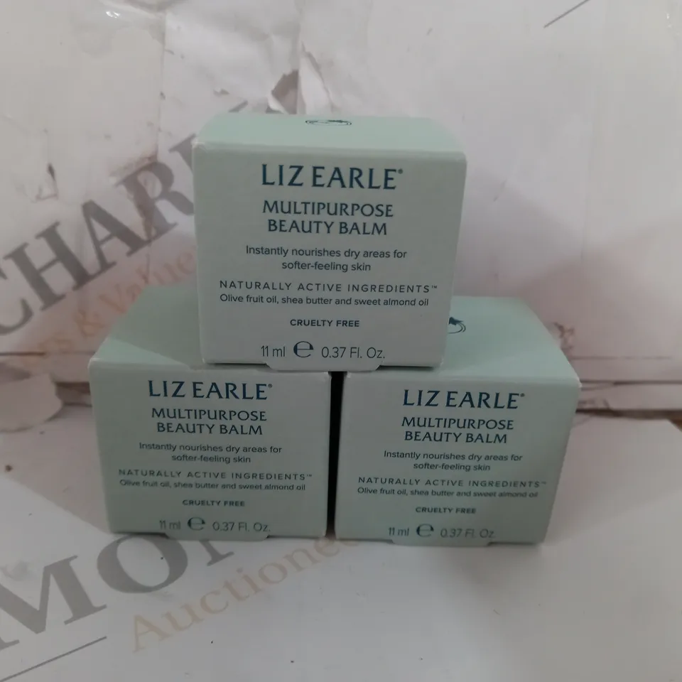 BOXED LIZ EARLE MULTI-PURPOSE BEATYBALM SET OF 3