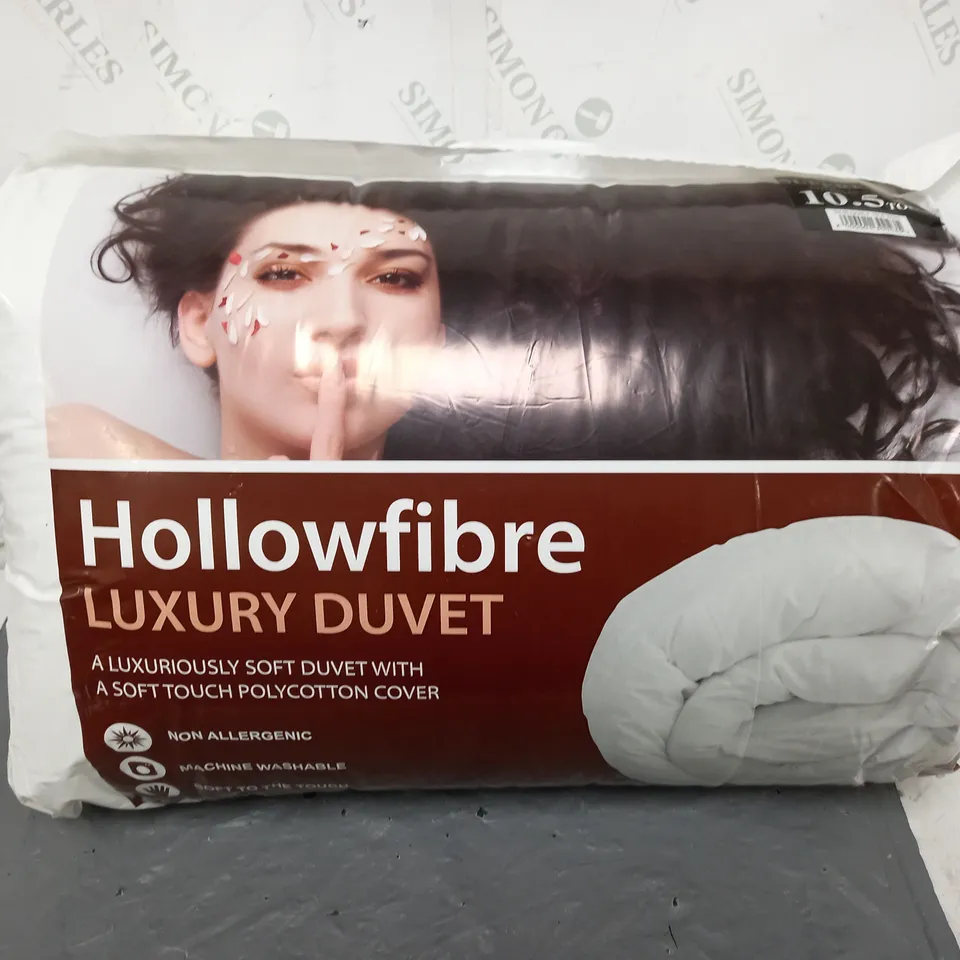 HOLLOWFIBRE LUXURY DUVET 10.5 TOG (SUPERKING)