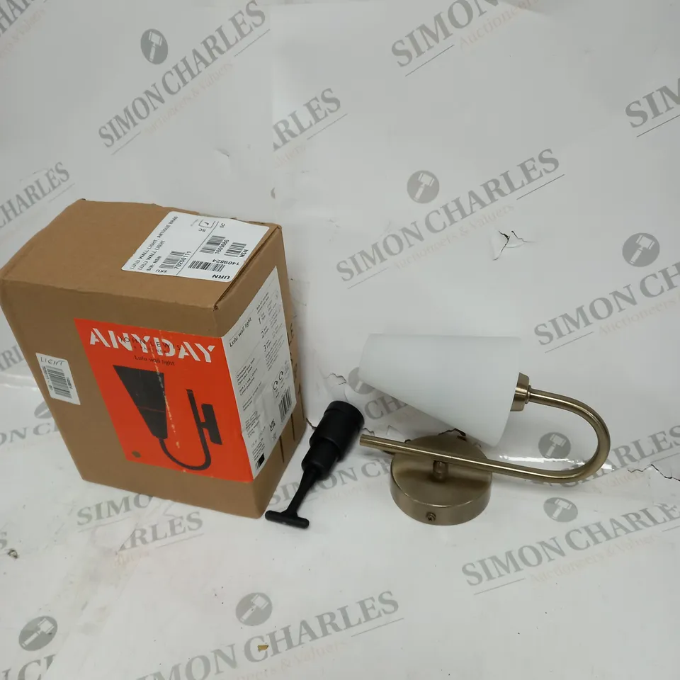 BOXED JOHN LEWIS LULU WALL LIGHT