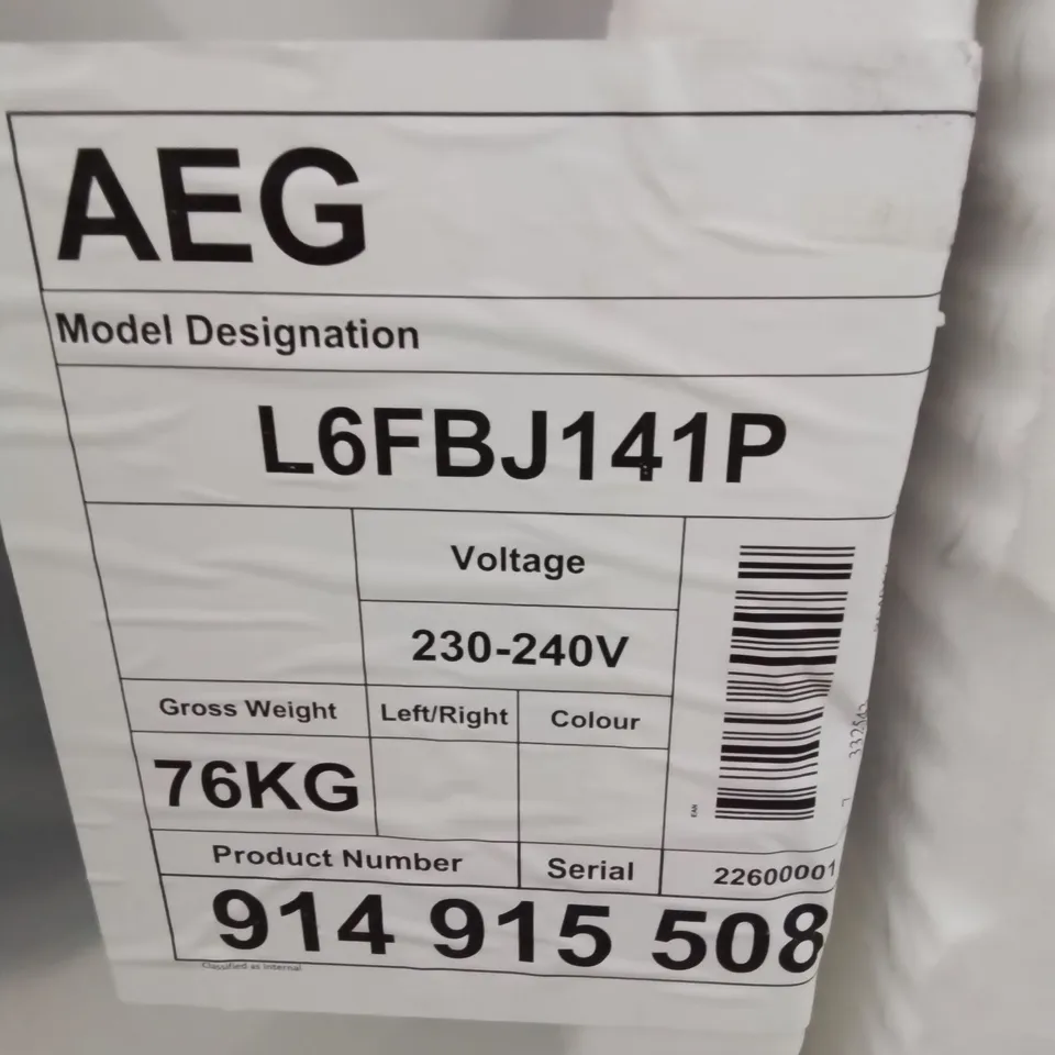 AEG AUTOMATIC PRO SENSE INVERTER WASHING MACHINE 10kg WHITE 