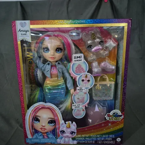 BOXED RAINBOW HIGH AMANYA RAINE DOLL