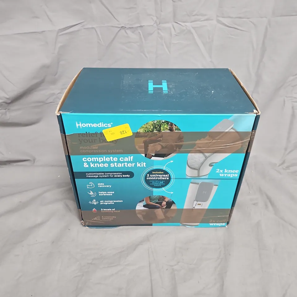 HOMEDICS MODULAR COMPRESSION SYSTEM – CALF & KNEE STARTER KIT (BOXED)