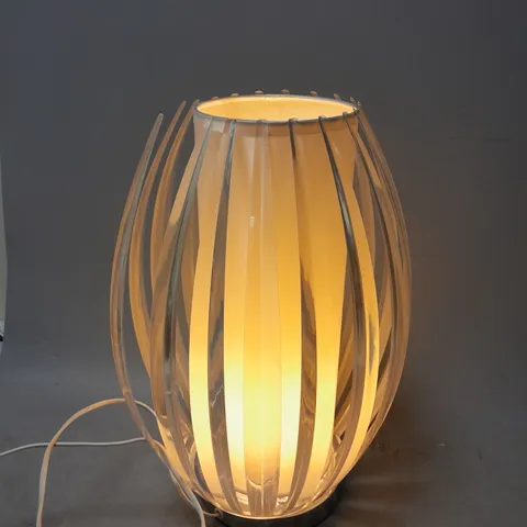 ALAYNA TABLE LAMP CLEAR LARGE 