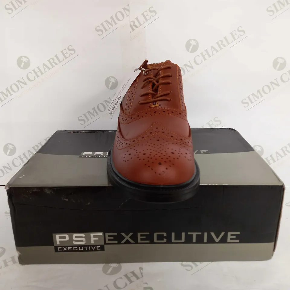 PSF EXECUTIVE SAFETY FOOTWEAR STEEL TOE CAPS - UK 9