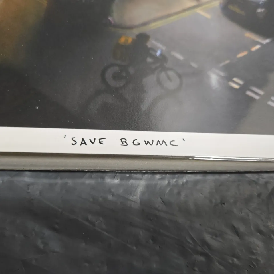 LAWRENCE BRAND – 'SAVE BGWMC' LIMITED EDITION GICLEE PRINT (52/120)