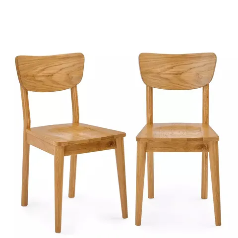 SUMATI DINING CHAIR PAIR - COLLECTION ONLY