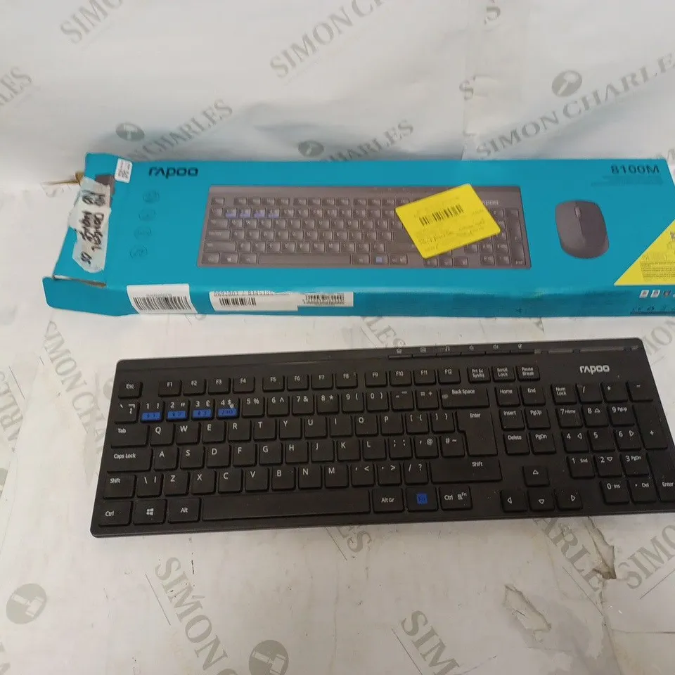 RAPOO 8100M - BLACK
