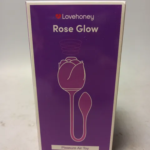 BOXED AND SEALED ROSE GLOW PLEASURE AIR TOY