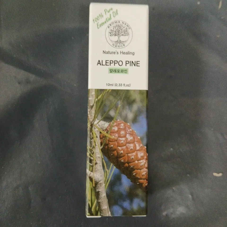 APPROXIMATELY 25 PCS NATURE'S HEALING ALEPPO PINE ESSENTIAL OIL, 10ML