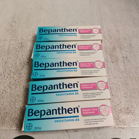 BEPANTHEN PROVITAMIN B5 NAPPY CARE OINTMENT 100G – PACK OF 5
