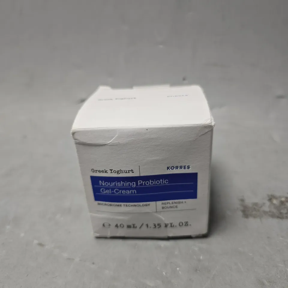 SEALED GREEK YOGHURT NOURISHING PROBIOTIC GEL CREAM 40ML