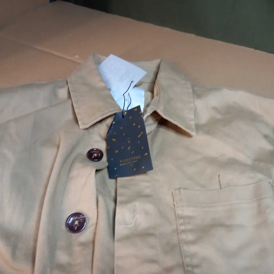 PERCIVAL SAND OVERSHIRT - LARGE