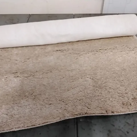 BRAND NEW PACO HOME CARPET IN BEIGE - 80X150CM