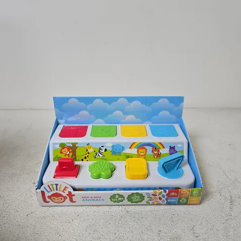 BABY ACTIVITY TOY β PEEK-A-BOO ANIMALS