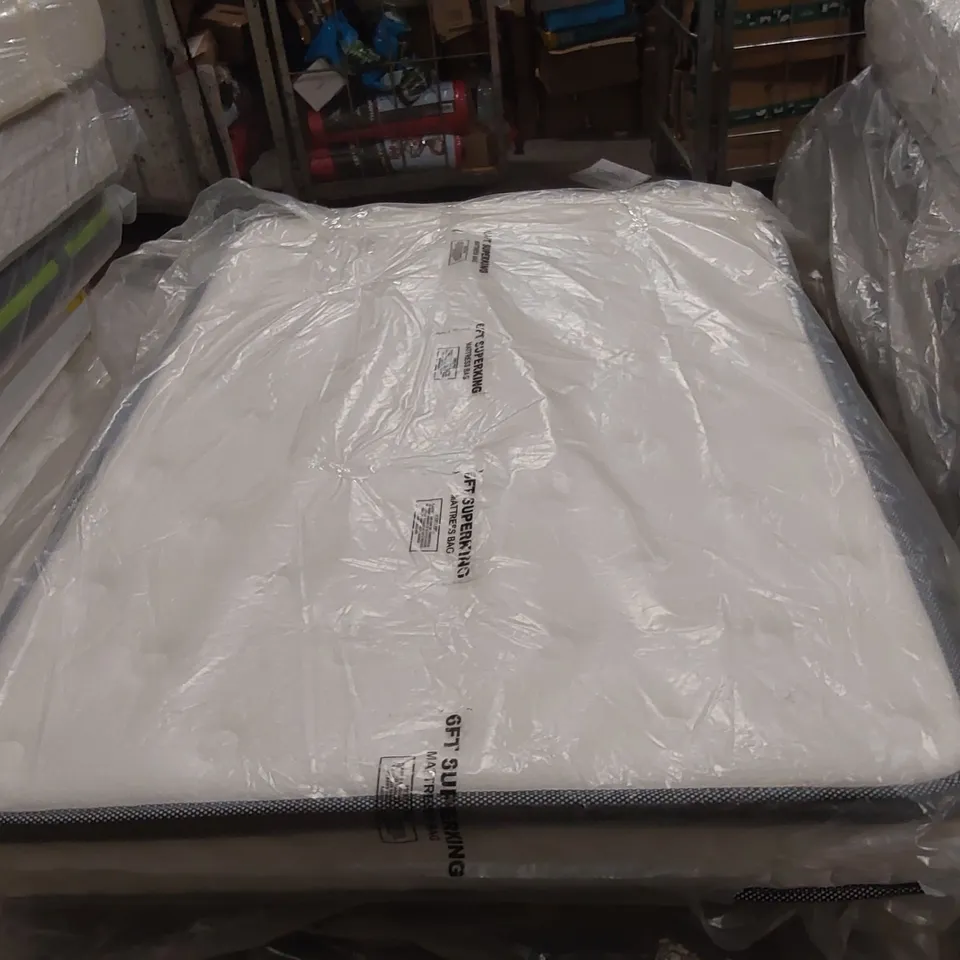 QUALITY BAGGED 4'6" MURCIA PILLOW TOP POCKET SPRUNG MATTRESS