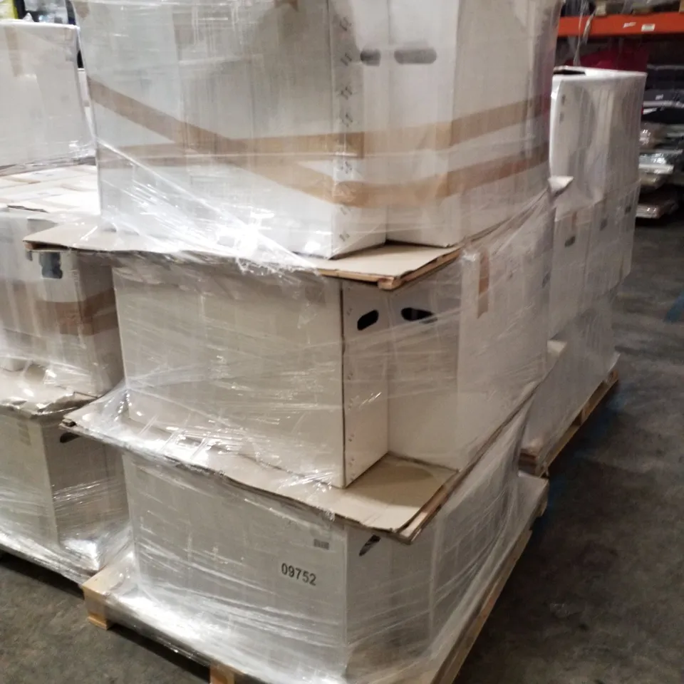 PALLET OF 19 VELDEAU WELLAND CERAMIC VANITY BASIN - 610×460×160MM