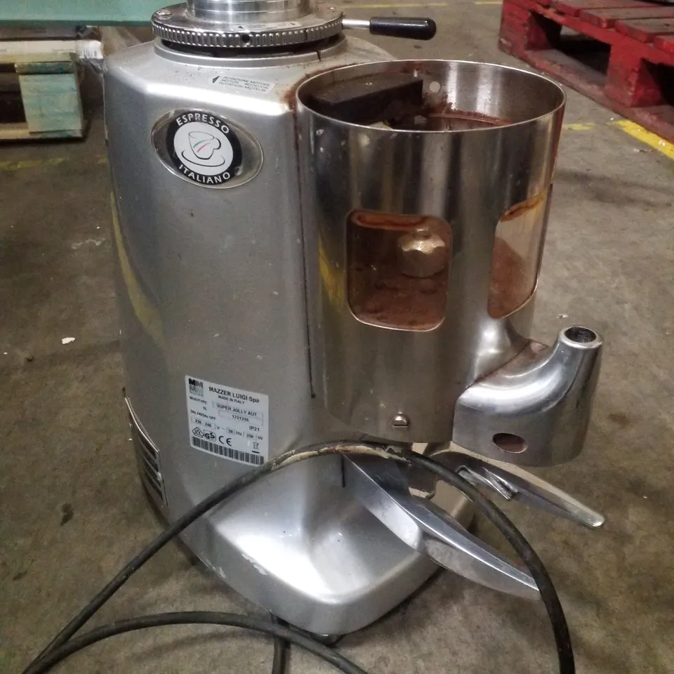 MAZZER LUIGI COMMERCIAL COFFEE GRINDER